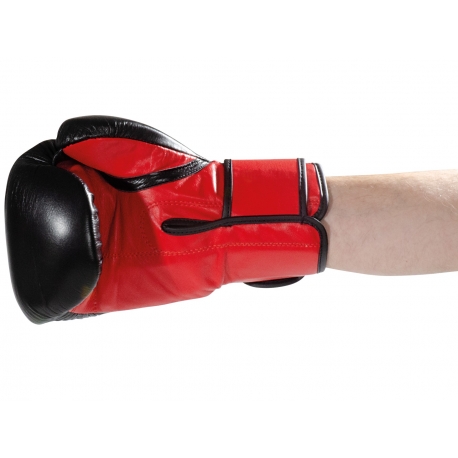 Boxovací rukavice KWON KO Champ černo-červené