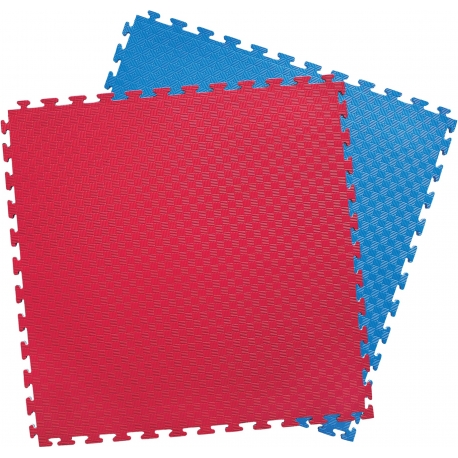 Tatami KWON Clubline WT červená / modrá 2,4 cm