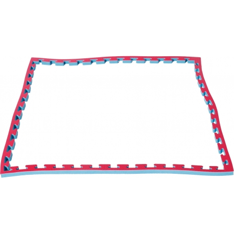 Hrany pro tatami KWON Clubline WT červená / modrá 2,4 cm