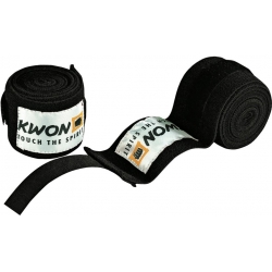 Boxbandáže KWON neelastické 4,5 m černé