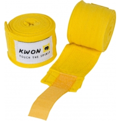 Boxbandáže KWON elastické 2,5 m žluté