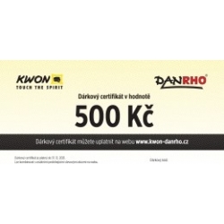 Dárkový certifikát 500 Kč