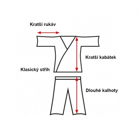 Kimono na judo KWON Clubline junior bílé